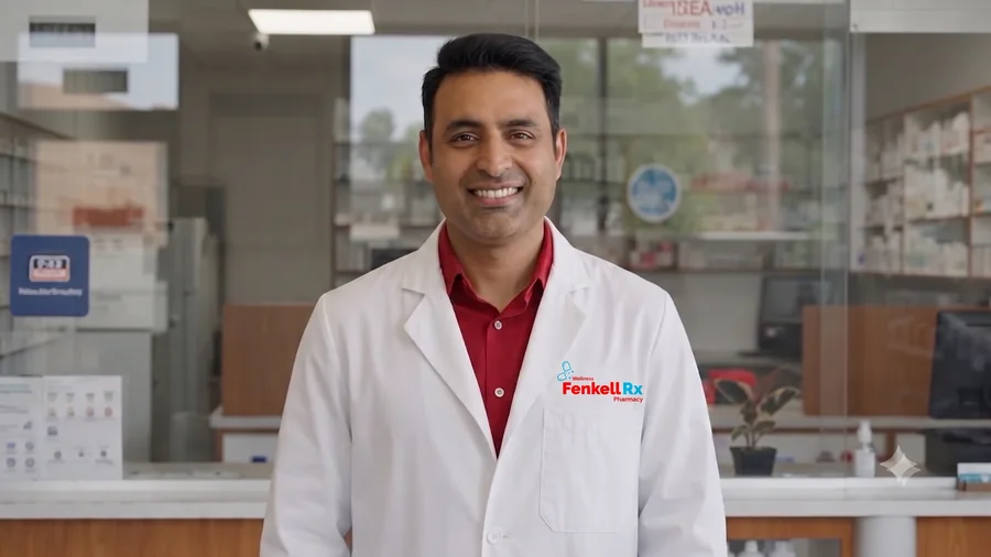 Licensed pharmacist at Fenkell Rx Pharmacy, 18360 Fenkell Ave, Northwest Detroit MI 48223