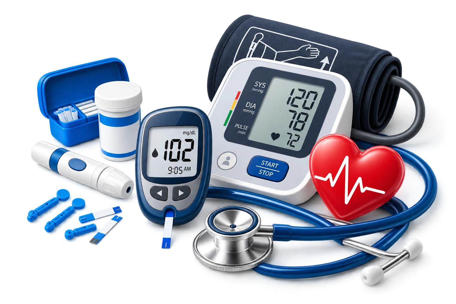 Diabetes and Blood Pressure