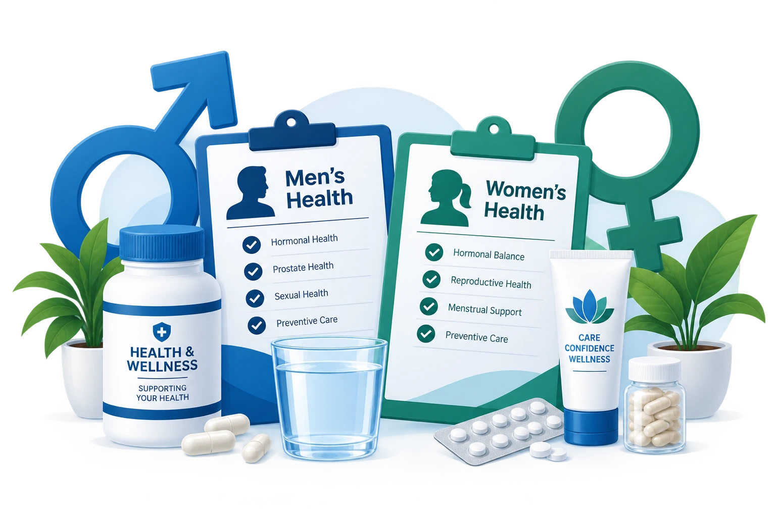 Men's and Women's Health