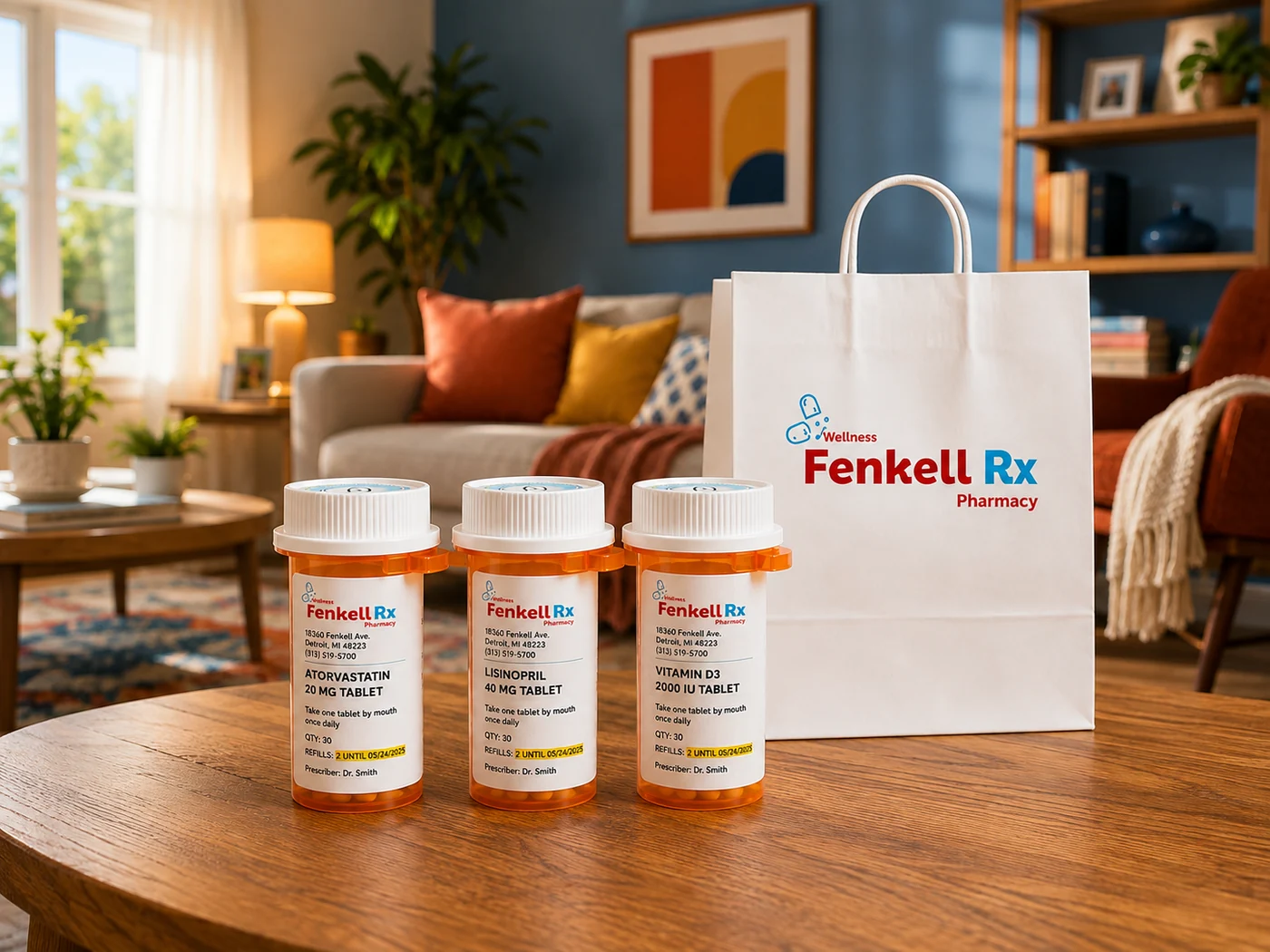 Fenkell Rx Pharmacy prescription transfer — switch your pharmacy today